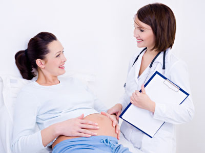 dia obstetricia y embarazada